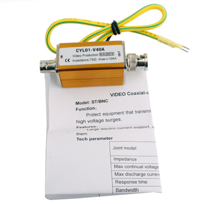 Video Coaxial Cable Surge Protection Arrester, Coaxial Cable Video Coaxial Cable Surge Protection Arrester, Coaxial Cable